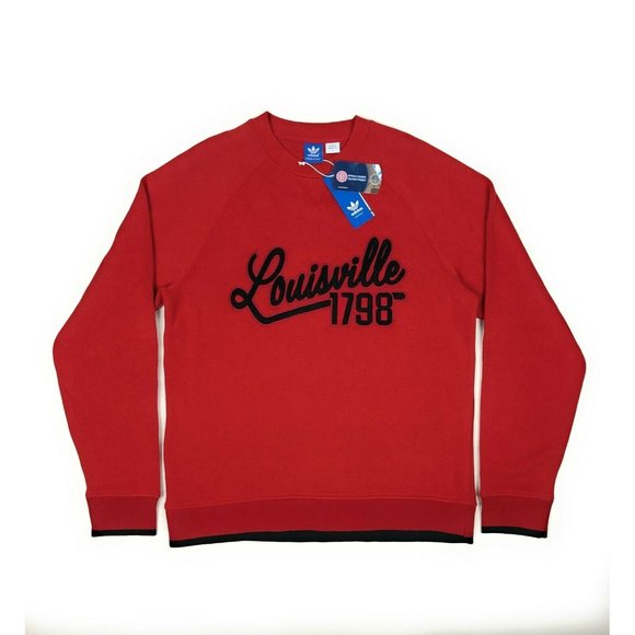 adidas Other - Louisville Cardinals Adidas Crewneck Sweatshirt